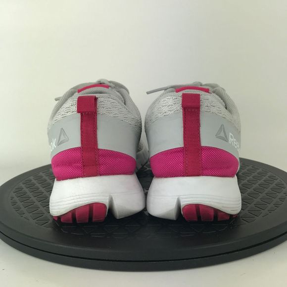 Reebok Zrated Gray/Pink Athletic Running Shoes BS7523 Women's Size 6.5 - Picture 6 of 12